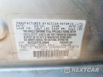 Zdjęcie 13 z 13 samochodu: 2014 NISSAN VERSA NOTE SV VIN:3N1CE2CP7EL429846 - miniatura
