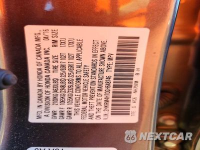 Zdjęcie 13 z 13 samochodu: 2016 HONDA CR-V EXL VIN:2HKRM4H70GH648746 - miniatura