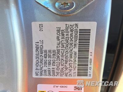 Zdjęcie 12 z 12 samochodu: 2023 HONDA ACCORD TOURING HYBRID VIN:1HGCY2F84PA004847 - miniatura