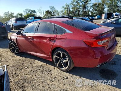 Drugie zdjęcie samochodu z przodu: 2021 HONDA ACCORD SPORT VIN:1HGCV1F34MA077929 - miniatura