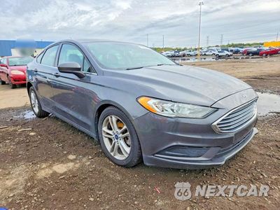 Czwarte zdjęcie samochodu z boku: 2018 FORD FUSION SE VIN:3FA6P0H78JR109109 - miniatura