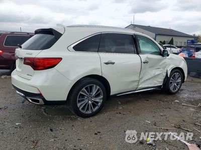 Trzecie zdjęcie samochodu z tyłu: 2017 ACURA MDX TECHNOLOGY VIN:5FRYD4H51HB022065 - miniatura