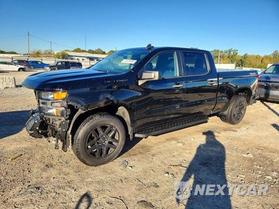 2021 CHEVROLET SILVERADO K1500 CUSTOM 1GCPYBEK2MZ255280 - główne zdjęcie licytacji z USA - miniatura