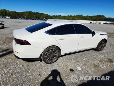 Trzecie zdjęcie samochodu z tyłu: 2025 HONDA ACCORD TOURING HYBRID VIN:1HGCY2F86SA042248 - miniatura