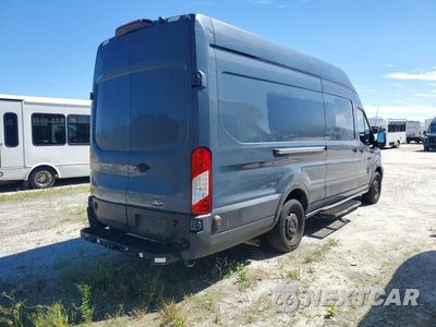 Trzecie zdjęcie samochodu z tyłu: 2020 FORD TRANSIT 250 DELIVERY VAN VIN:1FTBR3X88LKB04062 - miniatura