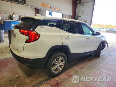 Trzecie zdjęcie samochodu z tyłu: 2018 GMC TERRAIN SLE VIN:3GKALTEV3JL342617 - miniatura