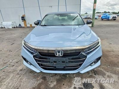 Piąte zdjęcie samochodu w środku: 2022 HONDA ACCORD SPORT VIN:1HGCV1F39NA106410 - miniatura