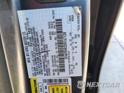 Zdjęcie 12 z 12 samochodu: 2013 FORD FUSION SE VIN:3FA6P0HR2DR167528 - miniatura