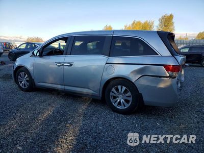 Drugie zdjęcie samochodu z przodu: 2014 HONDA ODYSSEY EXL VIN:5FNRL5H61EB063251 - miniatura