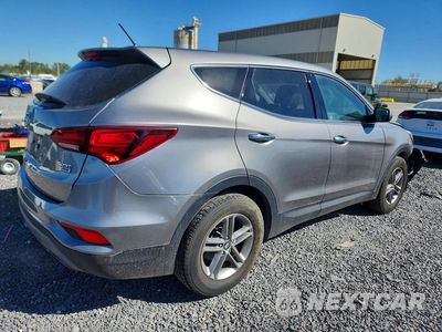 Trzecie zdjęcie samochodu z tyłu: 2018 HYUNDAI SANTA FE SPORT 2.4L VIN:5NMZTDLB2JH107037 - miniatura