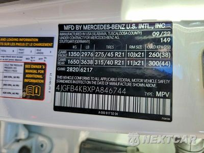 Zdjęcie 13 z 13 samochodu: 2023 MERCEDES-BENZ GLE 350 4MATIC VIN:4JGFB4KBXPA846744 - miniatura