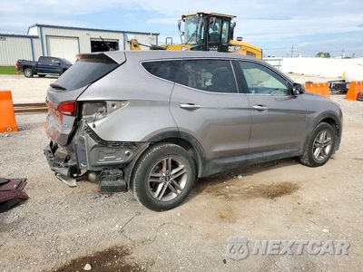 Trzecie zdjęcie samochodu z tyłu: 2018 HYUNDAI SANTA FE SPORT 2.4L VIN:5NMZTDLB9JH088485 - miniatura