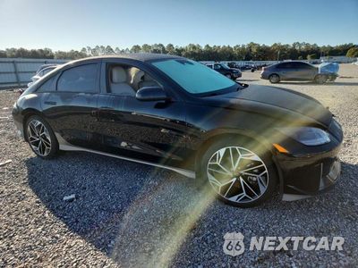 Czwarte zdjęcie samochodu z boku: 2023 HYUNDAI IONIQ 6 SEL VIN:KMHM34AA7PA034329 - miniatura