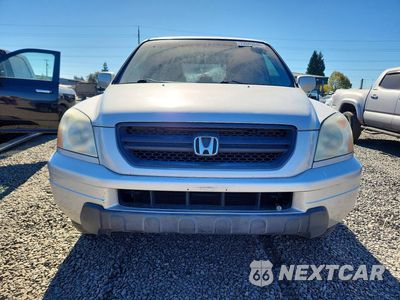 Piąte zdjęcie samochodu w środku: 2003 HONDA PILOT EXL VIN:2HKYF18663H568812 - miniatura