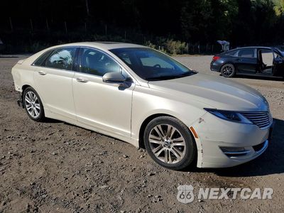 Czwarte zdjęcie samochodu z boku: 2014 LINCOLN MKZ SELECT VIN:3LN6L2J95ER819082 - miniatura