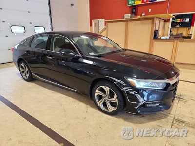 Czwarte zdjęcie samochodu z boku: 2018 HONDA ACCORD EX VIN:1HGCV1F41JA054788 - miniatura