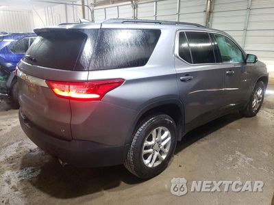 Trzecie zdjęcie samochodu z tyłu: 2019 CHEVROLET TRAVERSE LT VIN:1GNERGKW1KJ208320 - miniatura