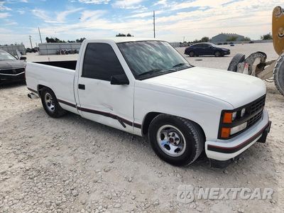 Czwarte zdjęcie samochodu z boku: 1989 CHEVROLET GMT-400 C1500 VIN:1GCDC14H6KZ203701 - miniatura