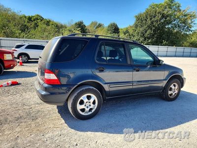 Trzecie zdjęcie samochodu z tyłu: 2003 MERCEDES-BENZ ML 350 VIN:4JGAB57E93A444890 - miniatura