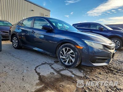 Czwarte zdjęcie samochodu z boku: 2016 HONDA CIVIC EX VIN:19XFC2F7XGE059852 - miniatura