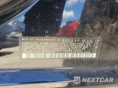 Zdjęcie 13 z 13 samochodu: 2023 VOLKSWAGEN JETTA SPORT VIN:3VWBM7BU8PM018806 - miniatura
