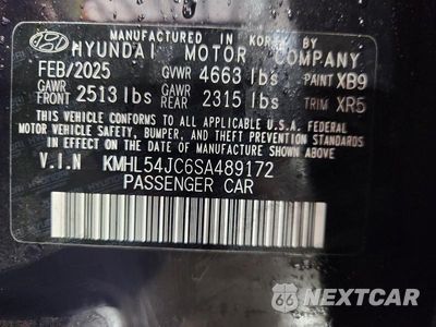 Zdjęcie 12 z 12 samochodu: 2025 HYUNDAI SONATA N LINE VIN:KMHL54JC6SA489172 - miniatura
