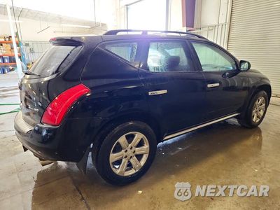 Trzecie zdjęcie samochodu z tyłu: 2006 NISSAN MURANO S VIN:JN8AZ08W16W512752 - miniatura