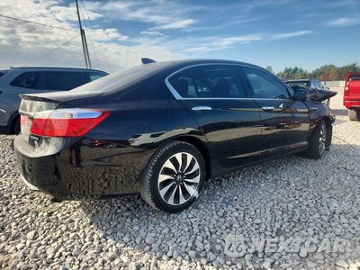 Trzecie zdjęcie samochodu z tyłu: 2014 HONDA ACCORD HYBRID EXL VIN:1HGCR6F56EA007465 - miniatura
