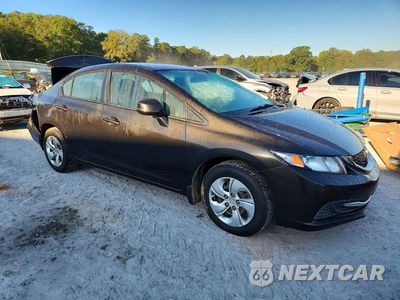 Czwarte zdjęcie samochodu z boku: 2013 HONDA CIVIC LX VIN:2HGFB2F50DH535447 - miniatura
