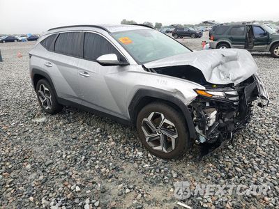 Czwarte zdjęcie samochodu z boku: 2022 HYUNDAI TUCSON SEL VIN:5NMJFCAE5NH118857 - miniatura