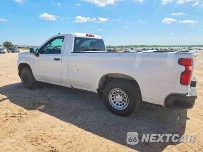 Drugie zdjęcie samochodu z przodu: 2021 CHEVROLET SILVERADO C1500 VIN:3GCNWAEK6MG380919 - miniatura