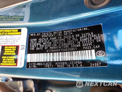 Zdjęcie 13 z 13 samochodu: 2025 TOYOTA CAMRY XSE VIN:4T1DAACK1SU035851 - miniatura