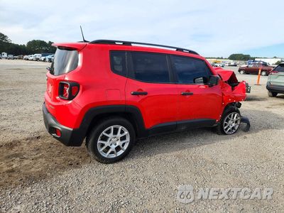 Trzecie zdjęcie samochodu z tyłu: 2019 JEEP RENEGADE SPORT VIN:ZACNJBAB9KPK43203 - miniatura