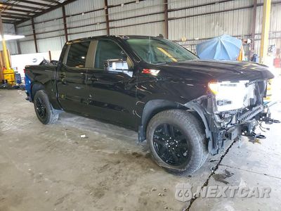 Czwarte zdjęcie samochodu z boku: 2024 CHEVROLET SILVERADO K1500 RST VIN:2GCUDEED2R1219316 - miniatura