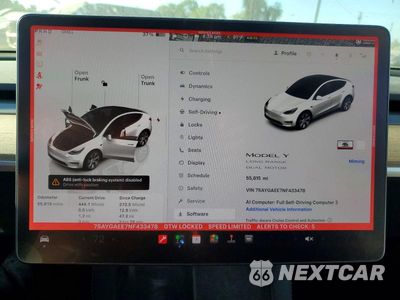 Zdjęcie 9 z 12 samochodu: 2022 TESLA MODEL Y VIN:7SAYGAEE7NF433478 - miniatura