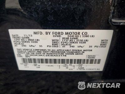 Zdjęcie 14 z 14 samochodu: 2014 FORD EDGE LIMITED VIN:2FMDK3KC2EBA03178 - miniatura