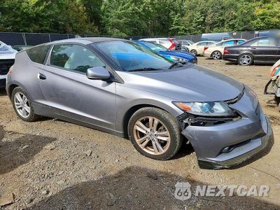 Czwarte zdjęcie samochodu z boku: 2011 HONDA CR-Z EX VIN:JHMZF1D66BS014033 - miniatura