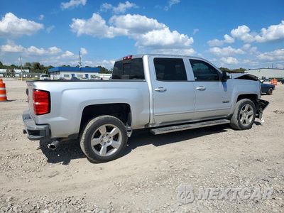 Trzecie zdjęcie samochodu z tyłu: 2018 CHEVROLET SILVERADO C1500 LT VIN:3GCPCRECXJG382631 - miniatura