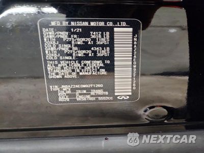 Zdjęcie 14 z 14 samochodu: 2021 INFINITI QX80 LUXE VIN:JN8AZ2AE0M9271260 - miniatura