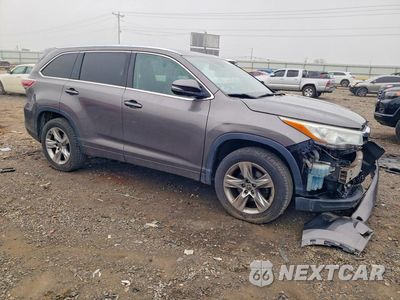Czwarte zdjęcie samochodu z boku: 2016 TOYOTA HIGHLANDER LIMITED VIN:5TDYKRFH2GS131694 - miniatura