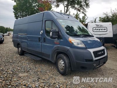 Czwarte zdjęcie samochodu z boku: 2021 RAM PROMASTER 3500 DELIVERY VAN VIN:3C6MRVJG8ME544329 - miniatura