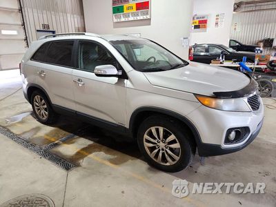 Czwarte zdjęcie samochodu z boku: 2011 KIA SORENTO EX VIN:5XYKUDA25BG041323 - miniatura