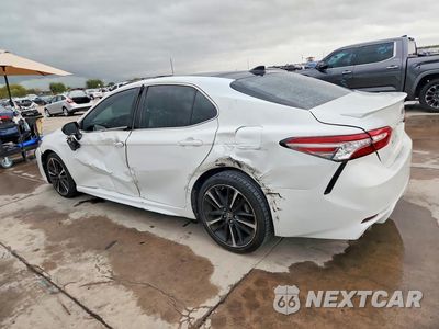 Drugie zdjęcie samochodu z przodu: 2019 TOYOTA CAMRY XSE VIN:4T1B61HK2KU773806 - miniatura