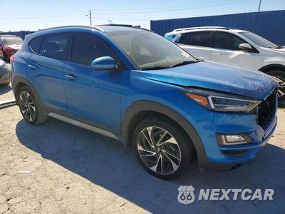 Czwarte zdjęcie samochodu z boku: 2021 HYUNDAI TUCSON SPORT VIN:KM8J33AL3MU309607 - miniatura