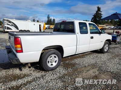 Trzecie zdjęcie samochodu z tyłu: 2001 CHEVROLET SILVERADO C1500 VIN:2GCEC19V611312198 - miniatura