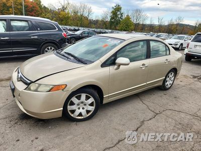 2008 HONDA CIVIC LX 1HGFA16528L049812 - główne zdjęcie licytacji z USA - miniatura