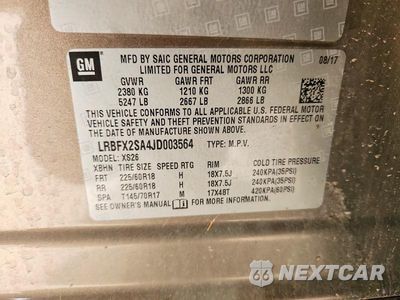 Zdjęcie 14 z 14 samochodu: 2018 BUICK ENVISION ESSENCE VIN:LRBFX2SA4JD003564 - miniatura
