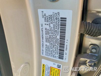 Zdjęcie 13 z 13 samochodu: 2018 HONDA ACCORD TOURING VIN:1HGCV2F97JA022767 - miniatura