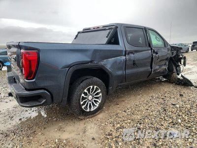 Trzecie zdjęcie samochodu z tyłu: 2021 GMC SIERRA K1500 AT4 VIN:1GTU9EETXMZ274637 - miniatura