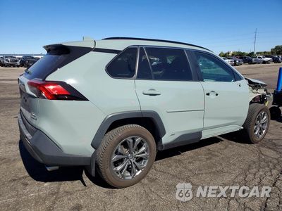 Trzecie zdjęcie samochodu z tyłu: 2022 TOYOTA RAV4 XLE PREMIUM VIN:4T3B6RFV1NU070687 - miniatura